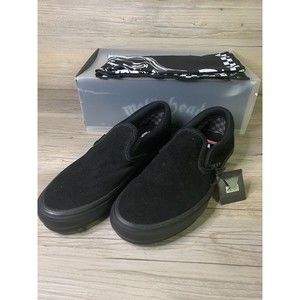 Vans Motorhead Skate Slip-On Men SZ 10.5 Shoes Black New With Box.